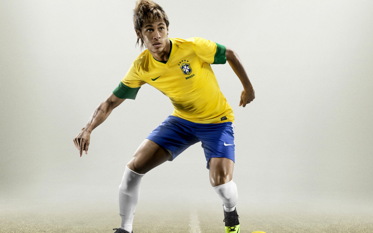 Fondo de pantalla Neymar da Silva Santos 1280x800