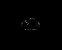 Обои I Love My Canon 220x176