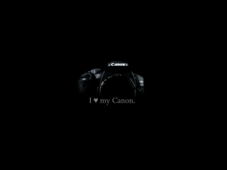I Love My Canon wallpaper 320x240