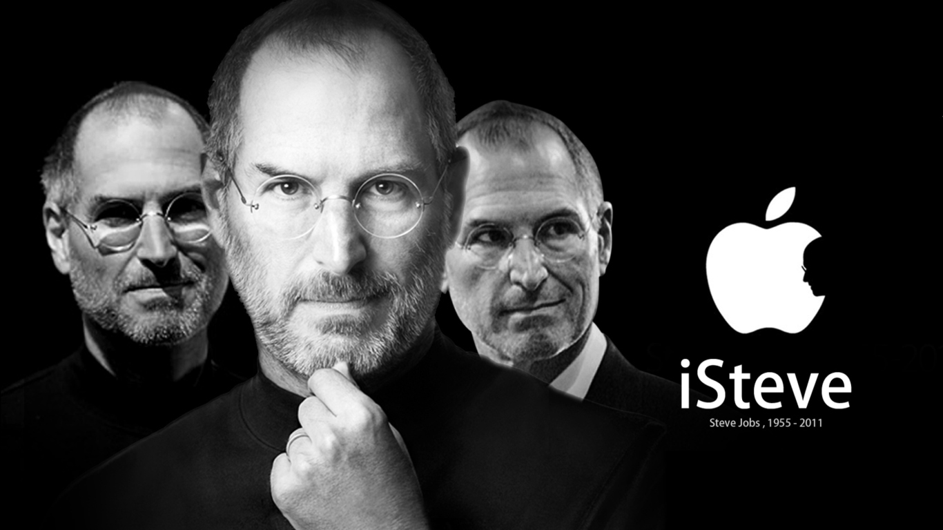 Screenshot №1 pro téma ISteve Jobs 1366x768