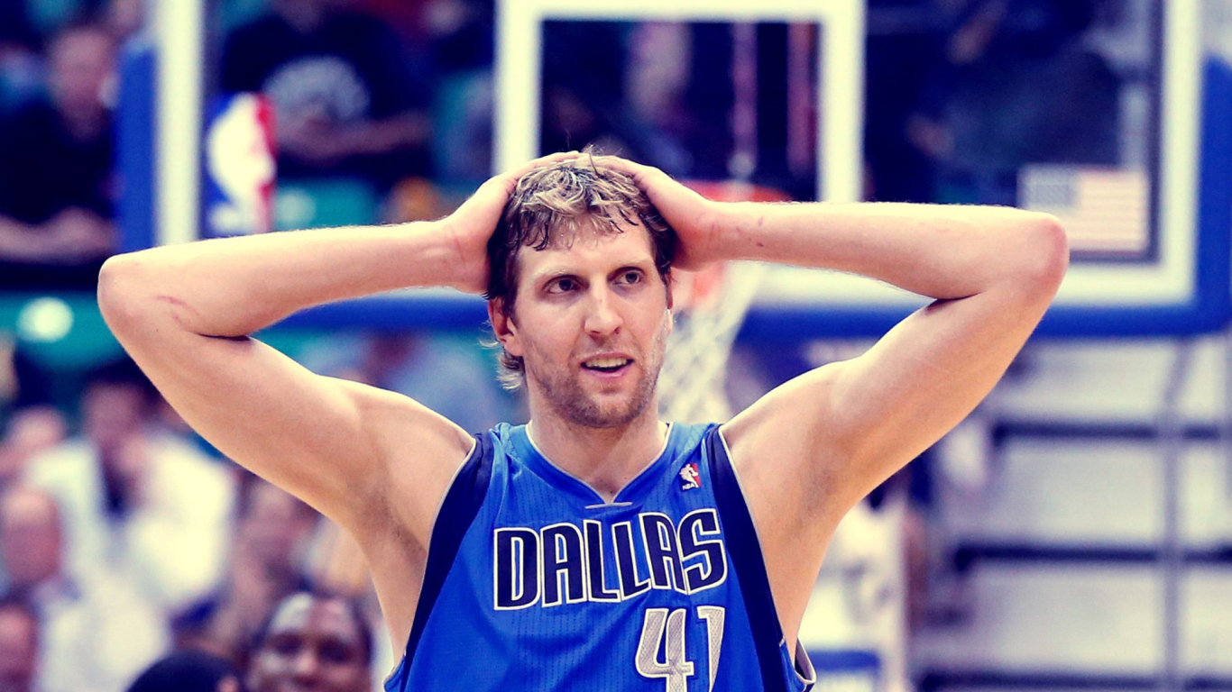 Screenshot №1 pro téma Dirk Nowitzki - Dallas Mavericks 41 1366x768