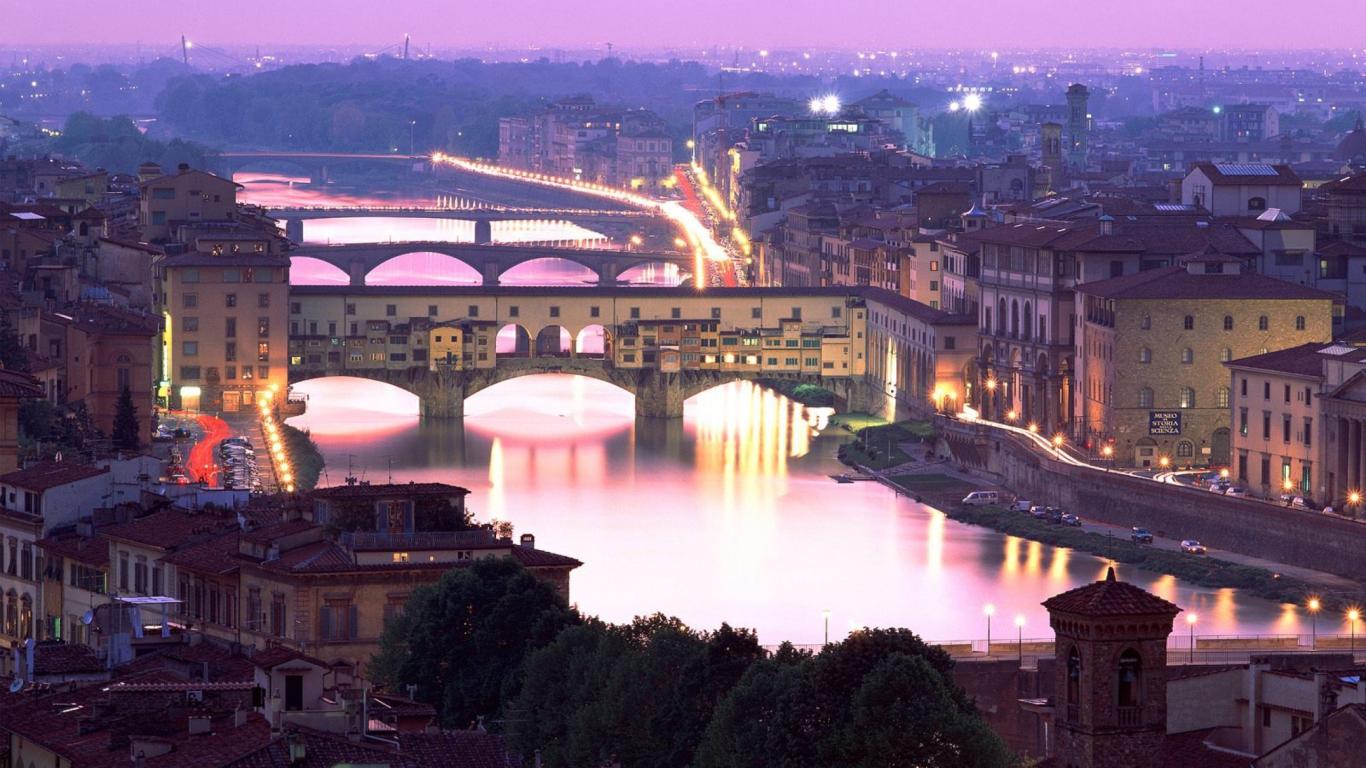 Обои Florence Italy 1366x768