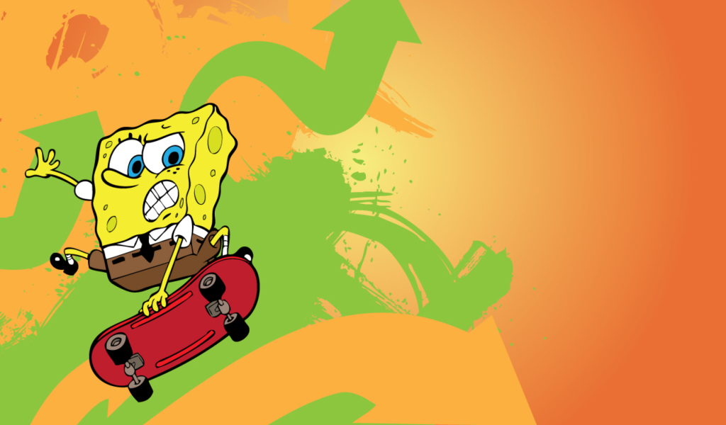 Screenshot №1 pro téma Spongebob Skater 1024x600