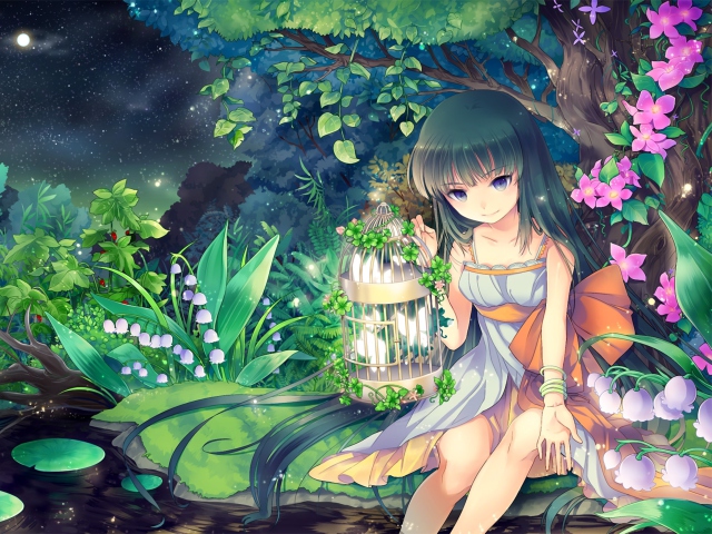 Screenshot №1 pro téma Flower Girl 640x480