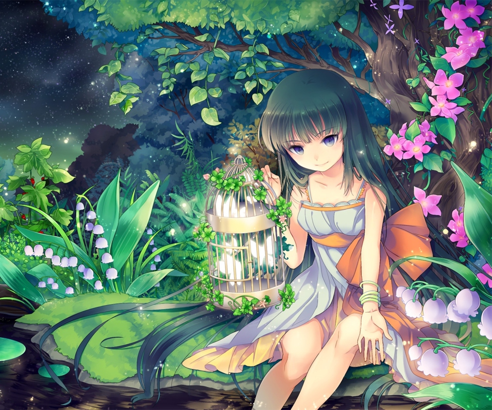 Screenshot №1 pro téma Flower Girl 960x800
