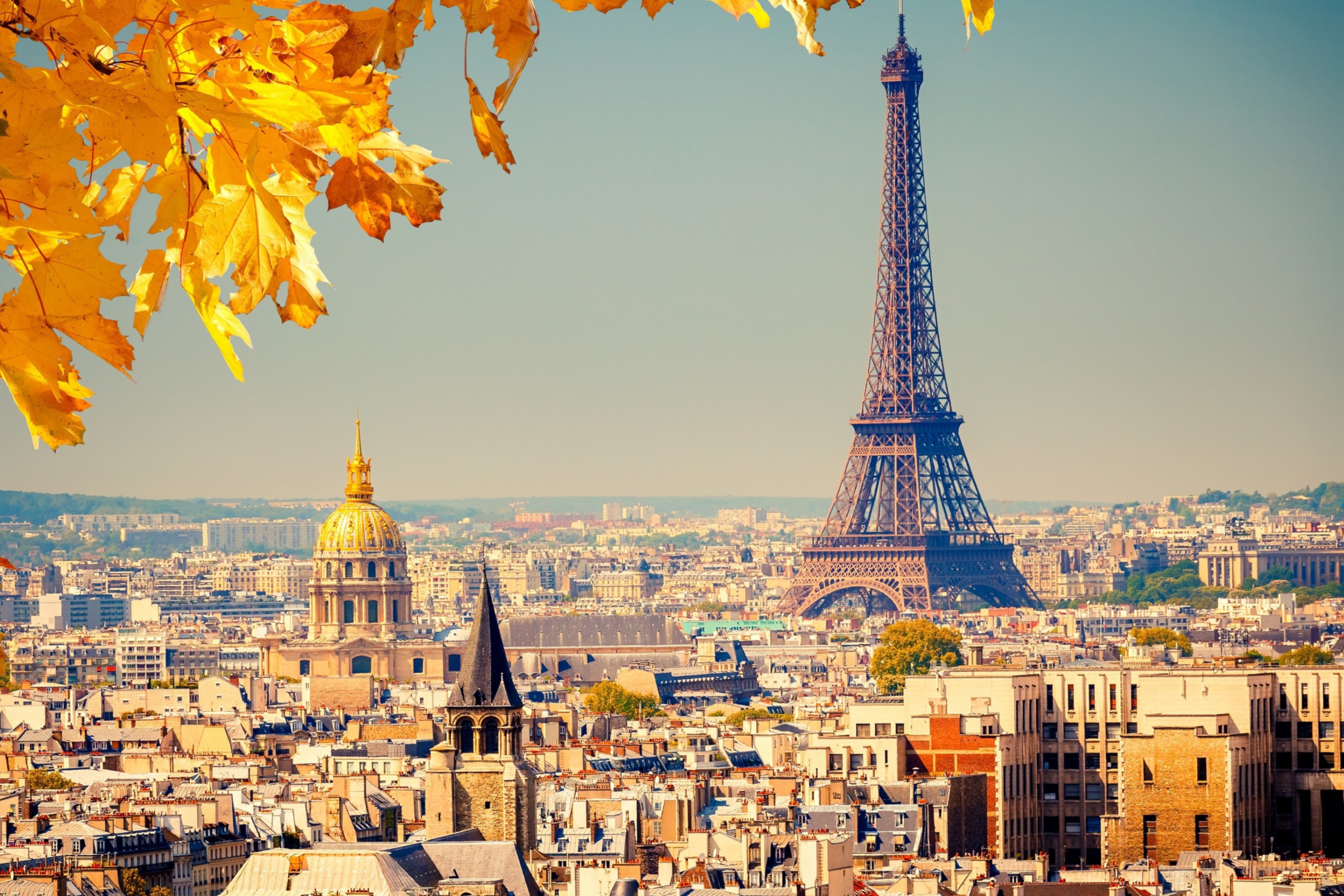 Screenshot №1 pro téma Paris In Autumn 2880x1920