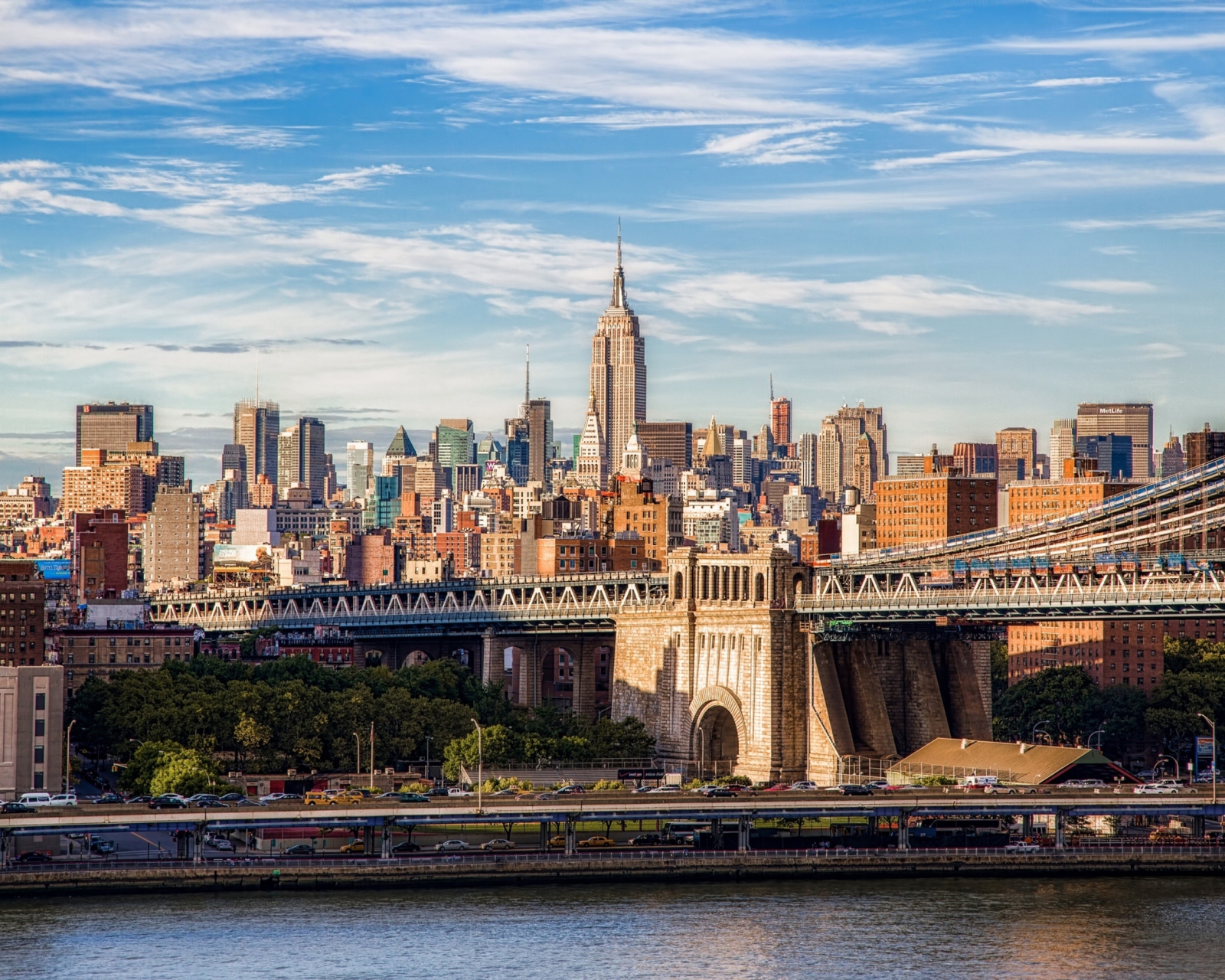 Screenshot №1 pro téma Brooklyn Bridge, Manhattan, New York City 1600x1280