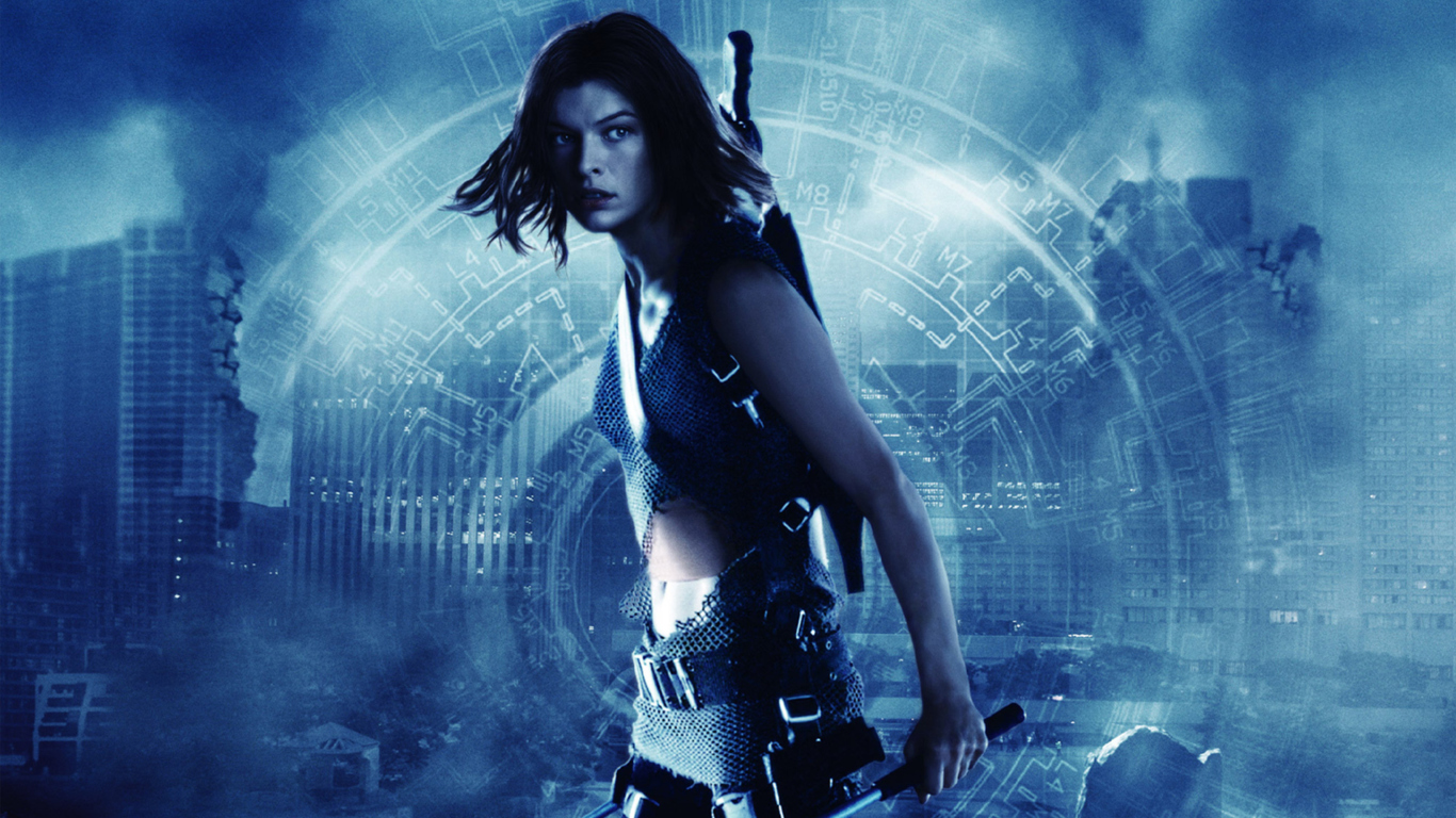 Screenshot №1 pro téma Resident Evil, Milla Jovovich 1366x768