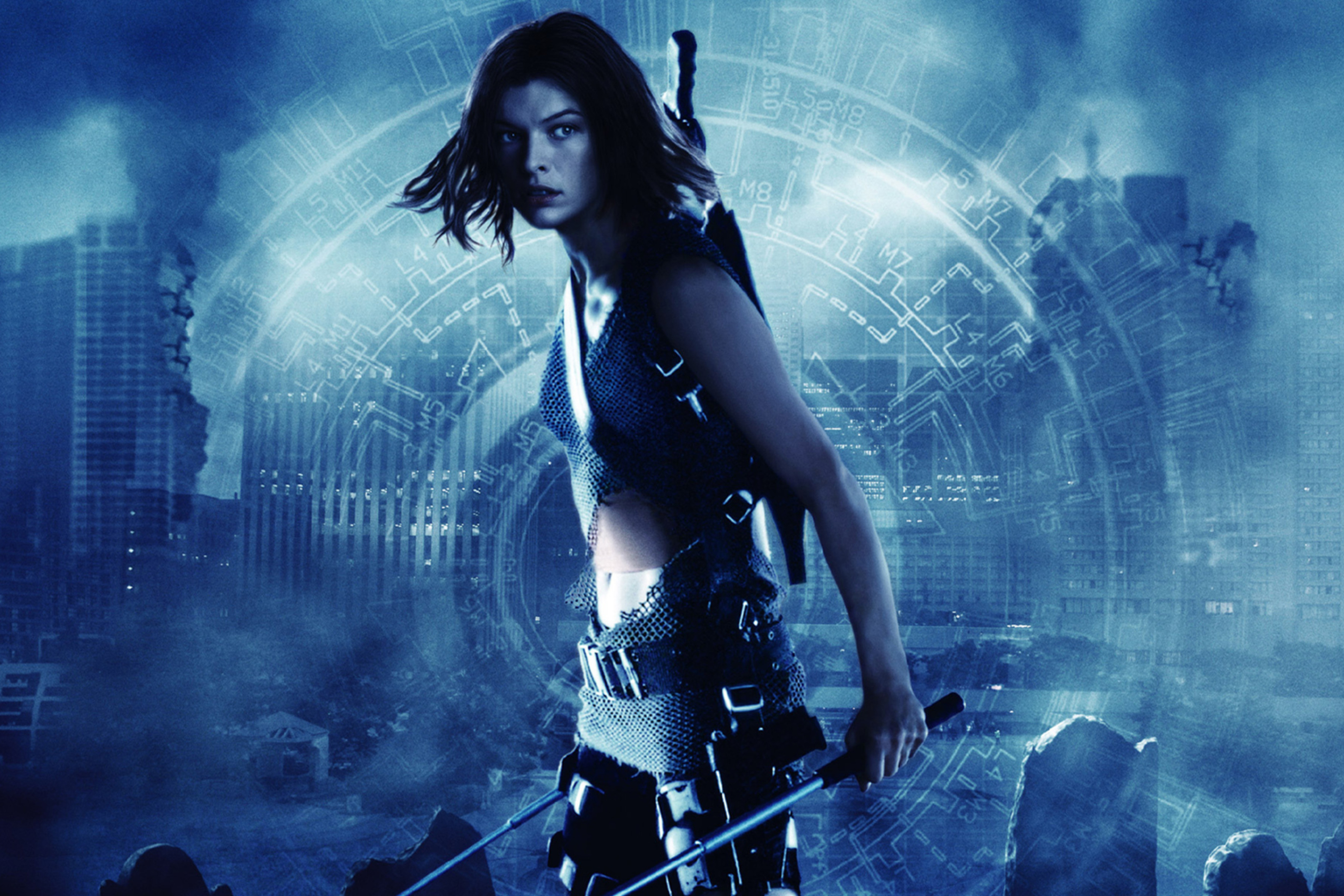Fondo de pantalla Resident Evil, Milla Jovovich 2880x1920