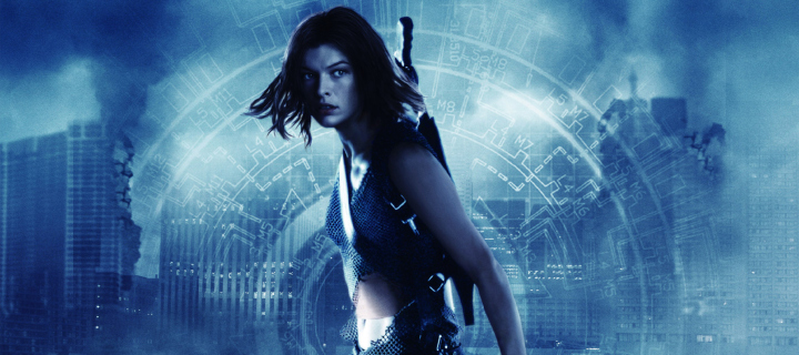 Sfondi Resident Evil, Milla Jovovich 720x320