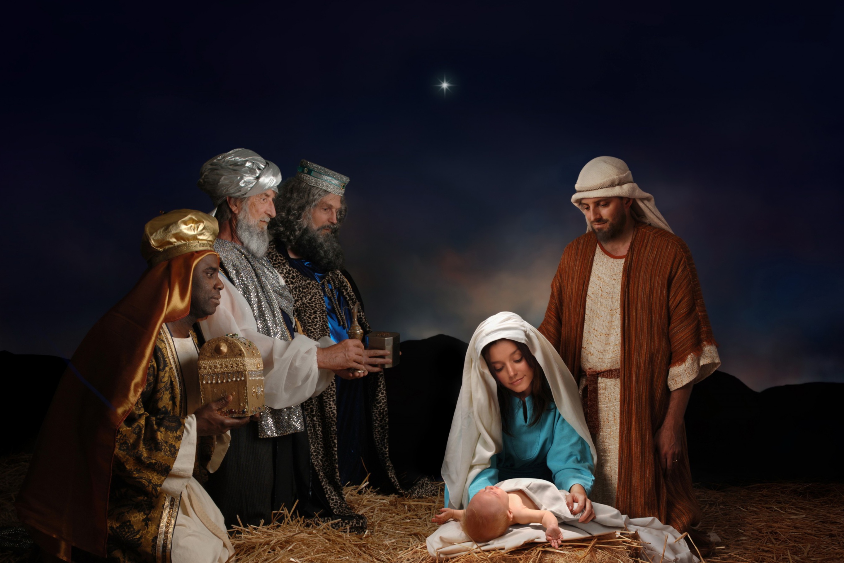 Das The Birth Of Christ Wallpaper 2880x1920