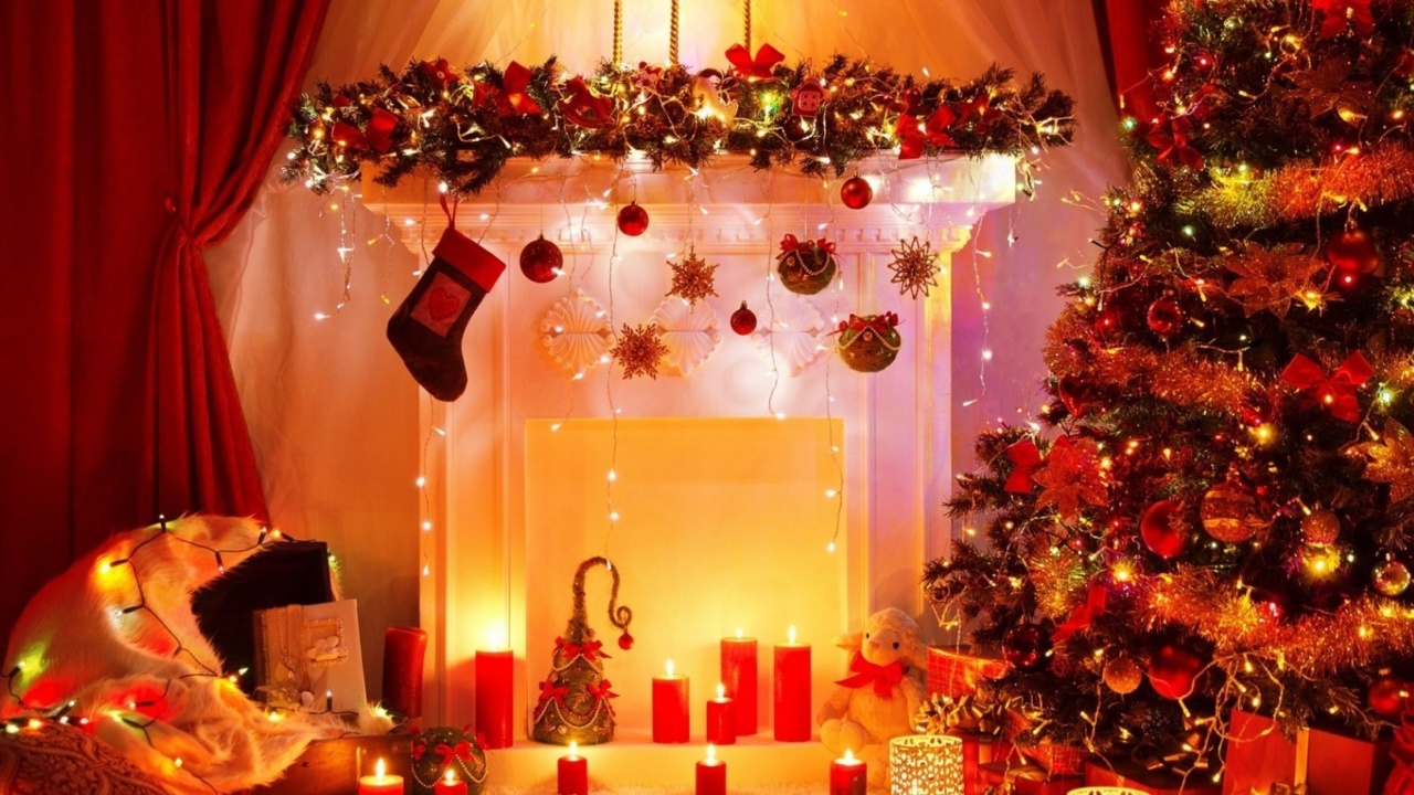 Das Home christmas decorations 2021 Wallpaper 1280x720