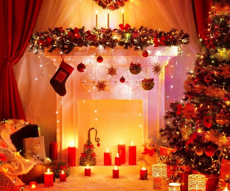 Обои Home christmas decorations 2021 960x800