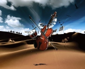 Music And Violin screenshot #1 176x144