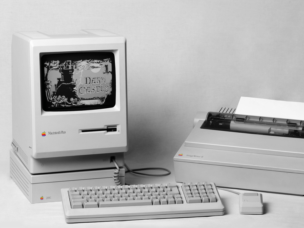 Screenshot №1 pro téma Macintosh Plus 1024x768