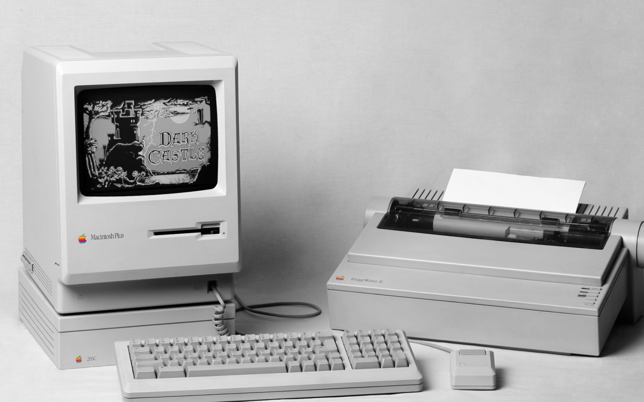 Screenshot №1 pro téma Macintosh Plus 1280x800