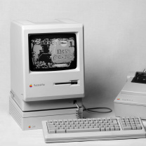 Fondo de pantalla Macintosh Plus 208x208