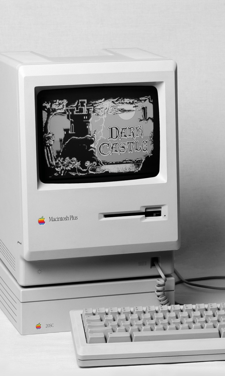 Macintosh Plus wallpaper 768x1280