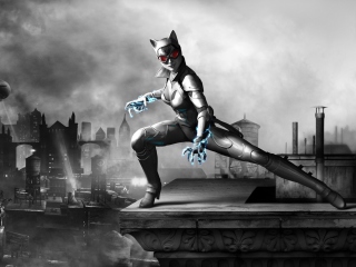 Das Batman - Arkham City Armored Edition, Catwoman Wallpaper 320x240