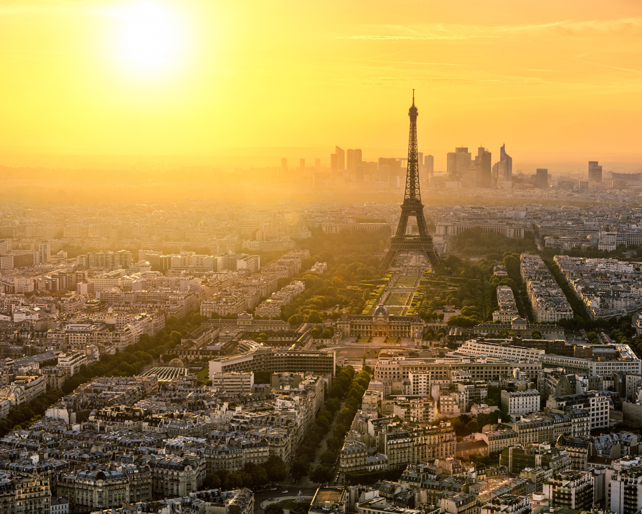 Screenshot №1 pro téma Paris In Sunlight 1280x1024