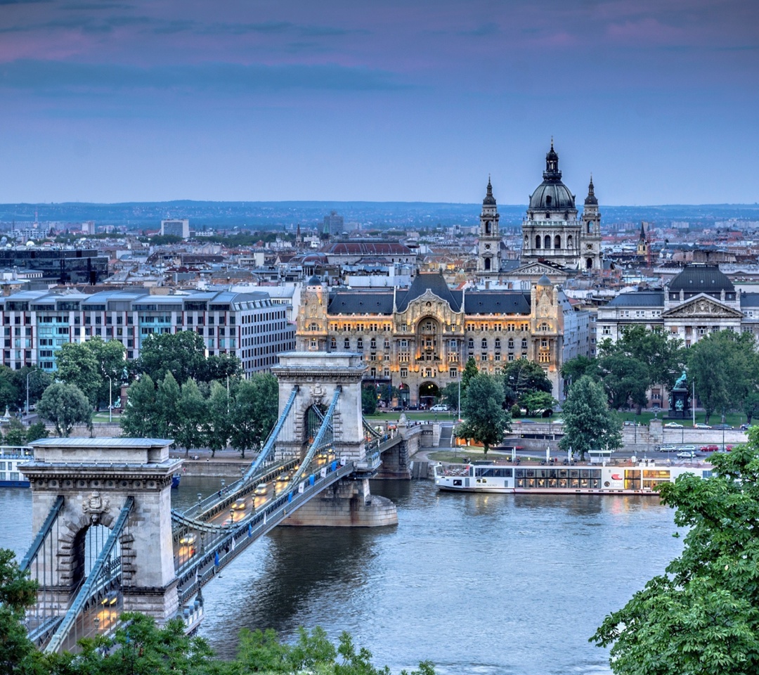 Sfondi Budapest Pest Embankment 1080x960