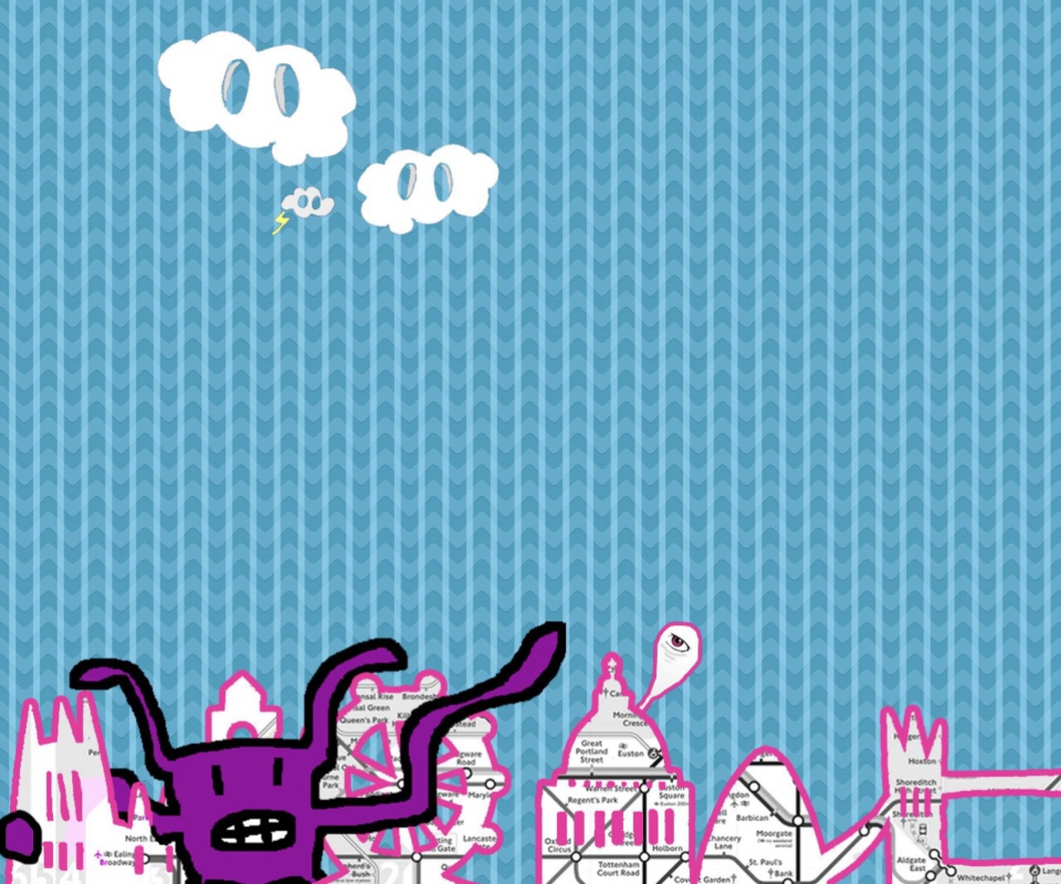 Screenshot №1 pro téma Monster Drawing 960x800