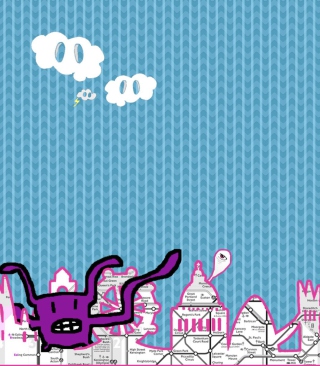 Monster Drawing - Obrázkek zdarma pro Nokia C1-02