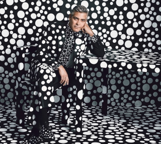 George Clooney Creative Photo - Obrázkek zdarma pro 1024x1024