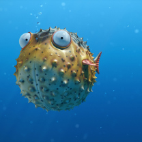 Screenshot №1 pro téma Funny Bubble Fish 208x208