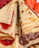 Screenshot №1 pro téma Most delicious pancakes with jam 128x160