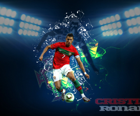 Fondo de pantalla Cristiano Ronaldo 480x400