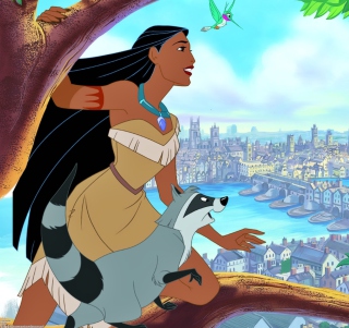 Kostenloses Pocahontas Disney Wallpaper für iPad