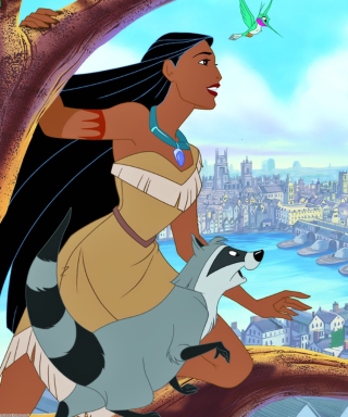Pocahontas Disney - Obrázkek zdarma pro iPhone 5S