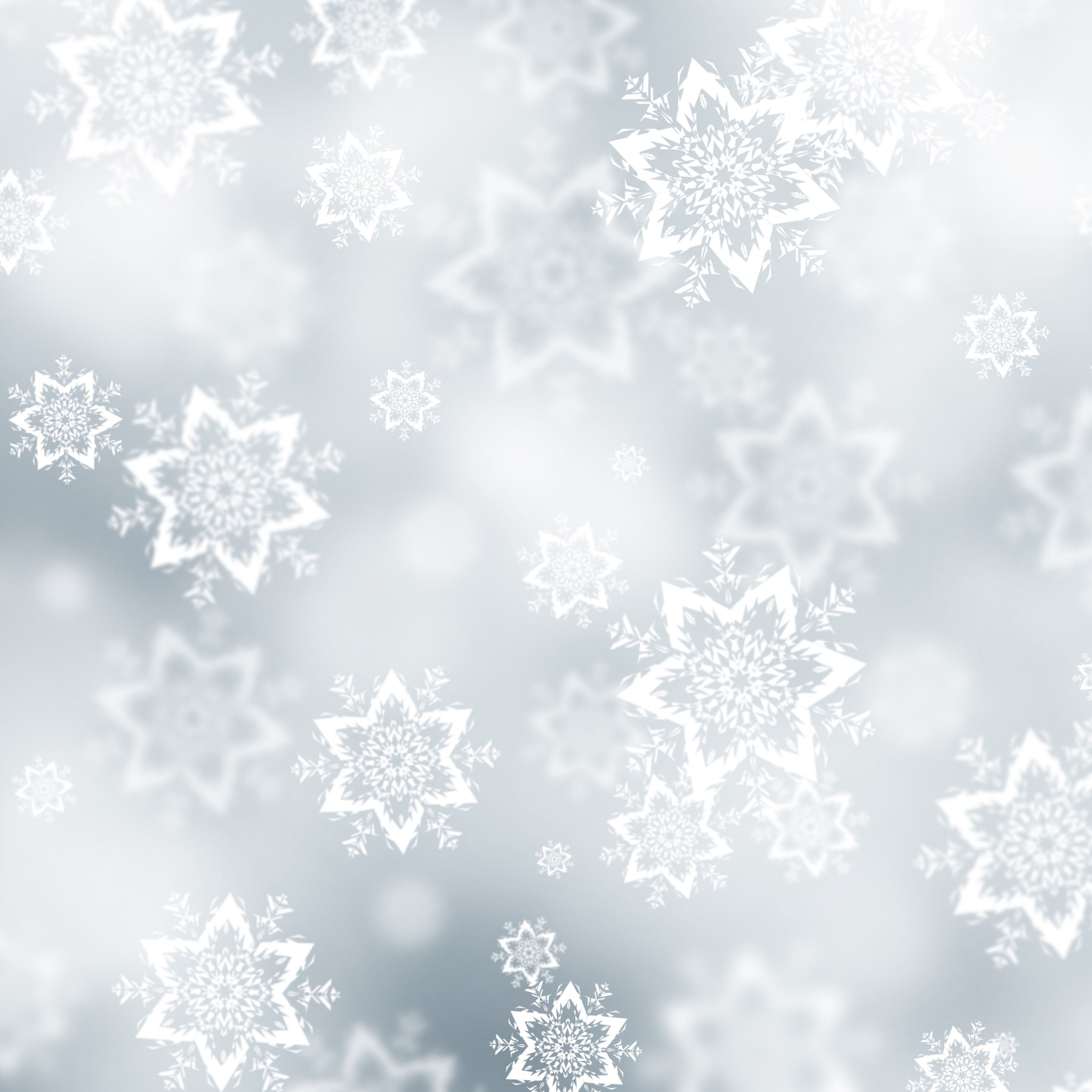 Das Snowflakes Wallpaper 2048x2048