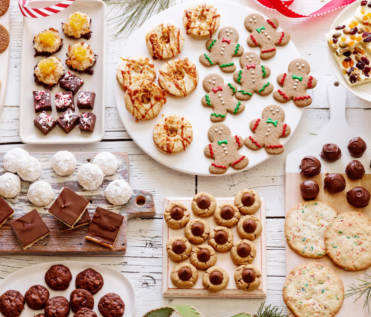 Fondo de pantalla Traditional Christmas Cookie and Gingerbread 1200x1024