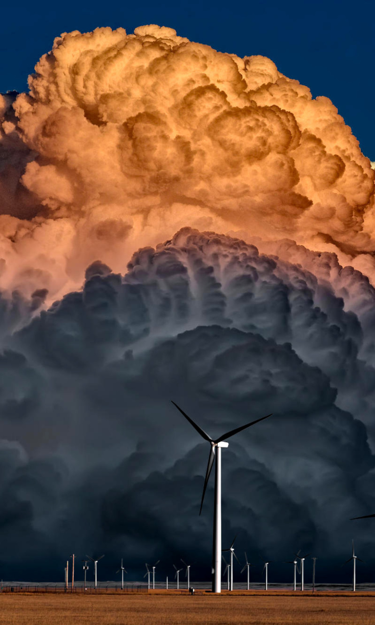Screenshot №1 pro téma Windmill Sunset 768x1280