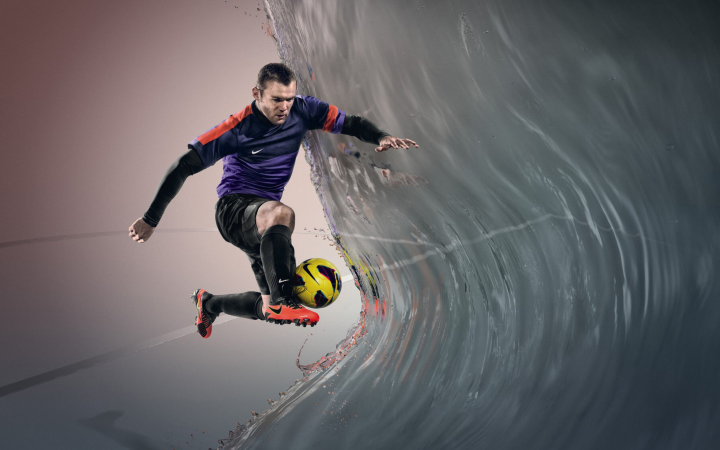 Обои Nike Football Advertisement 1440x900