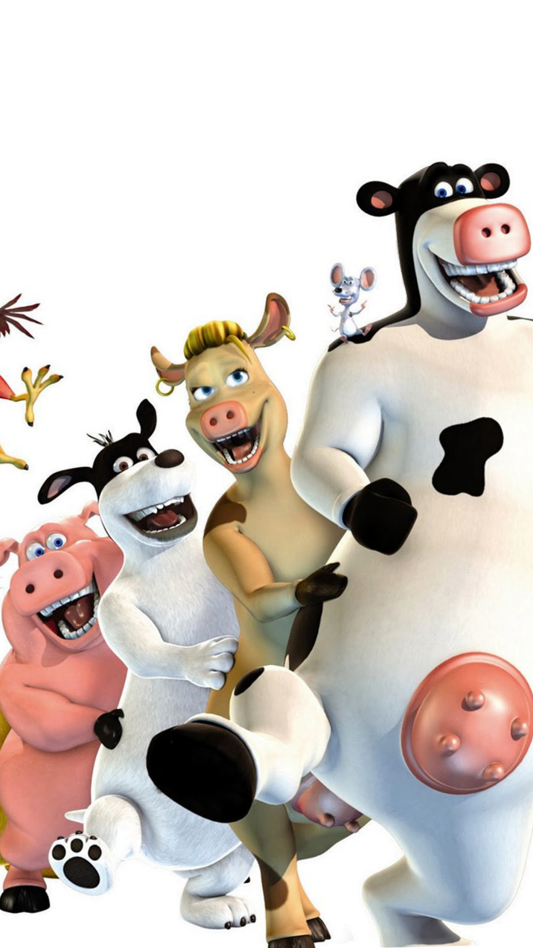 Fondo de pantalla Barnyard The Original Party 1080x1920