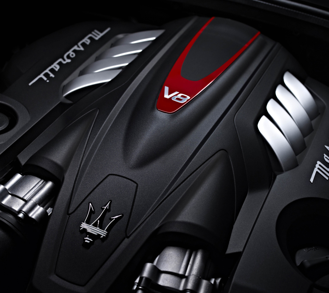 Fondo de pantalla Maserati Engine V8 1080x960
