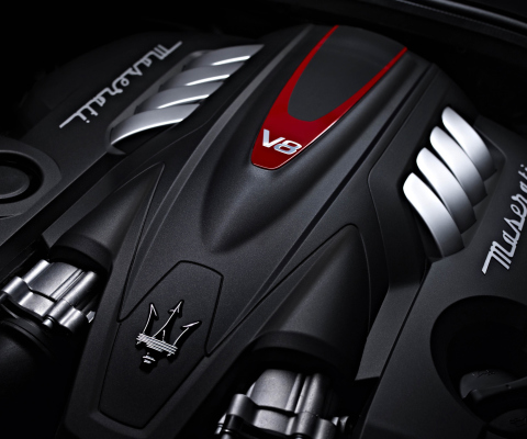 Screenshot №1 pro téma Maserati Engine V8 480x400