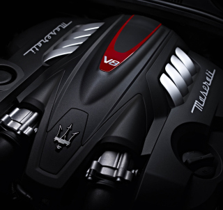 Kostenloses Maserati Engine V8 Wallpaper für iPad 3