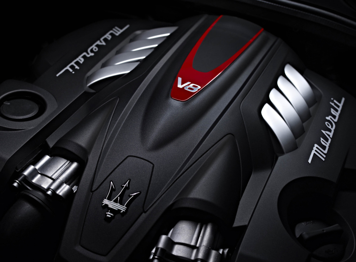 Das Maserati Engine V8 Wallpaper