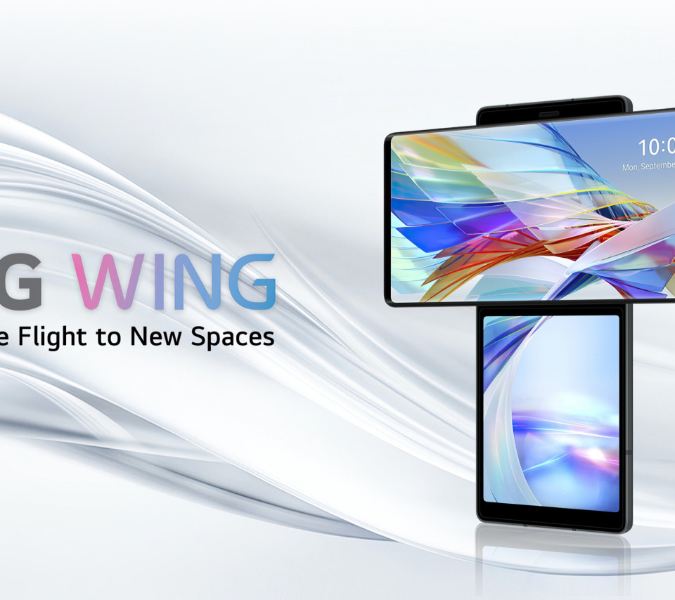 Das LG Wing 5G Wallpaper 960x854