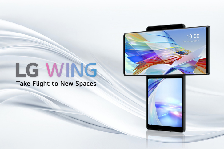 Das LG Wing 5G Wallpaper