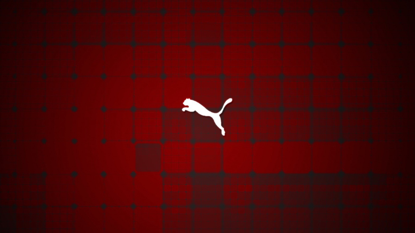 Das Puma Logo Wallpaper 1366x768