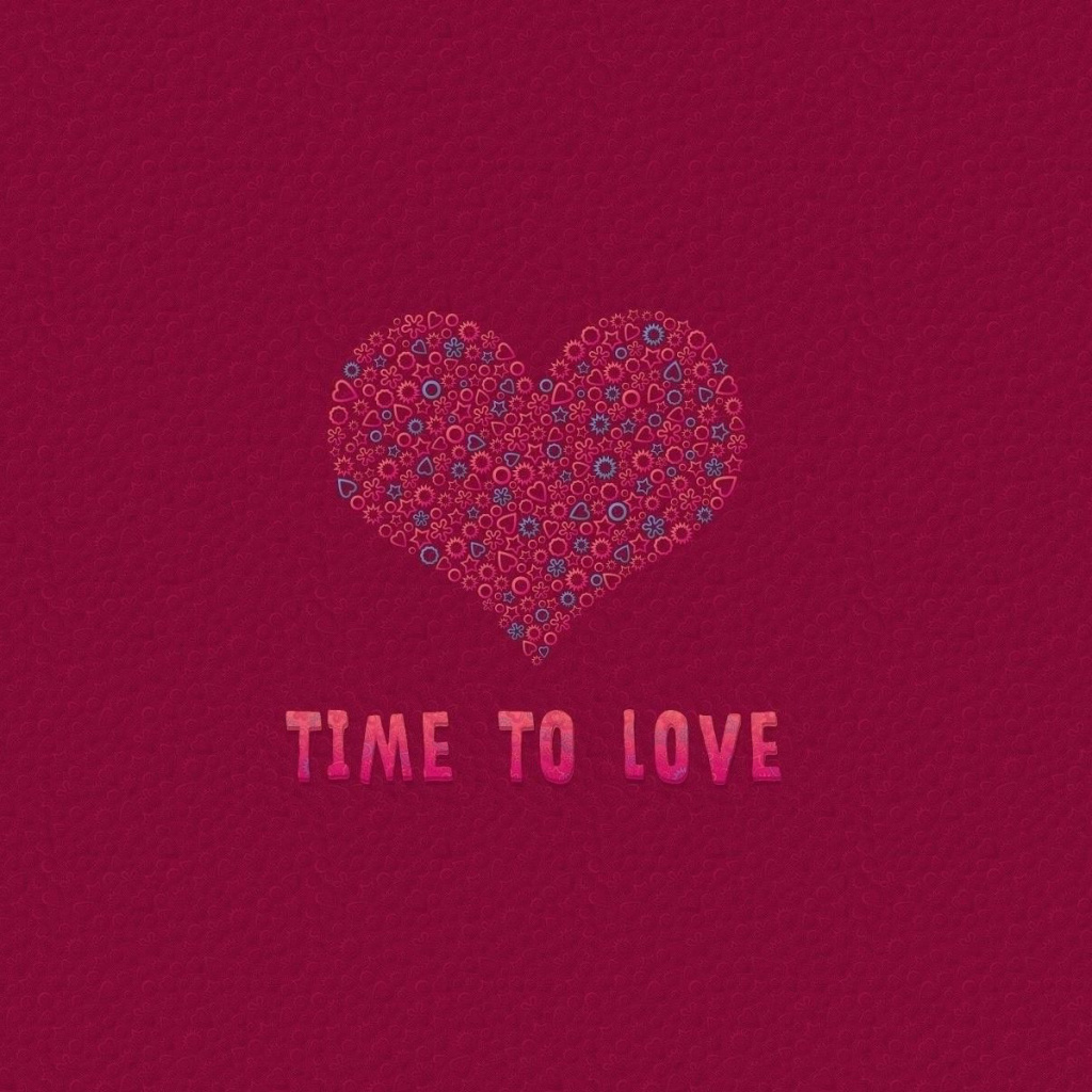 Das Time to Love Wallpaper 1024x1024