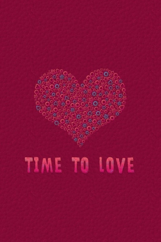 Обои Time to Love 320x480