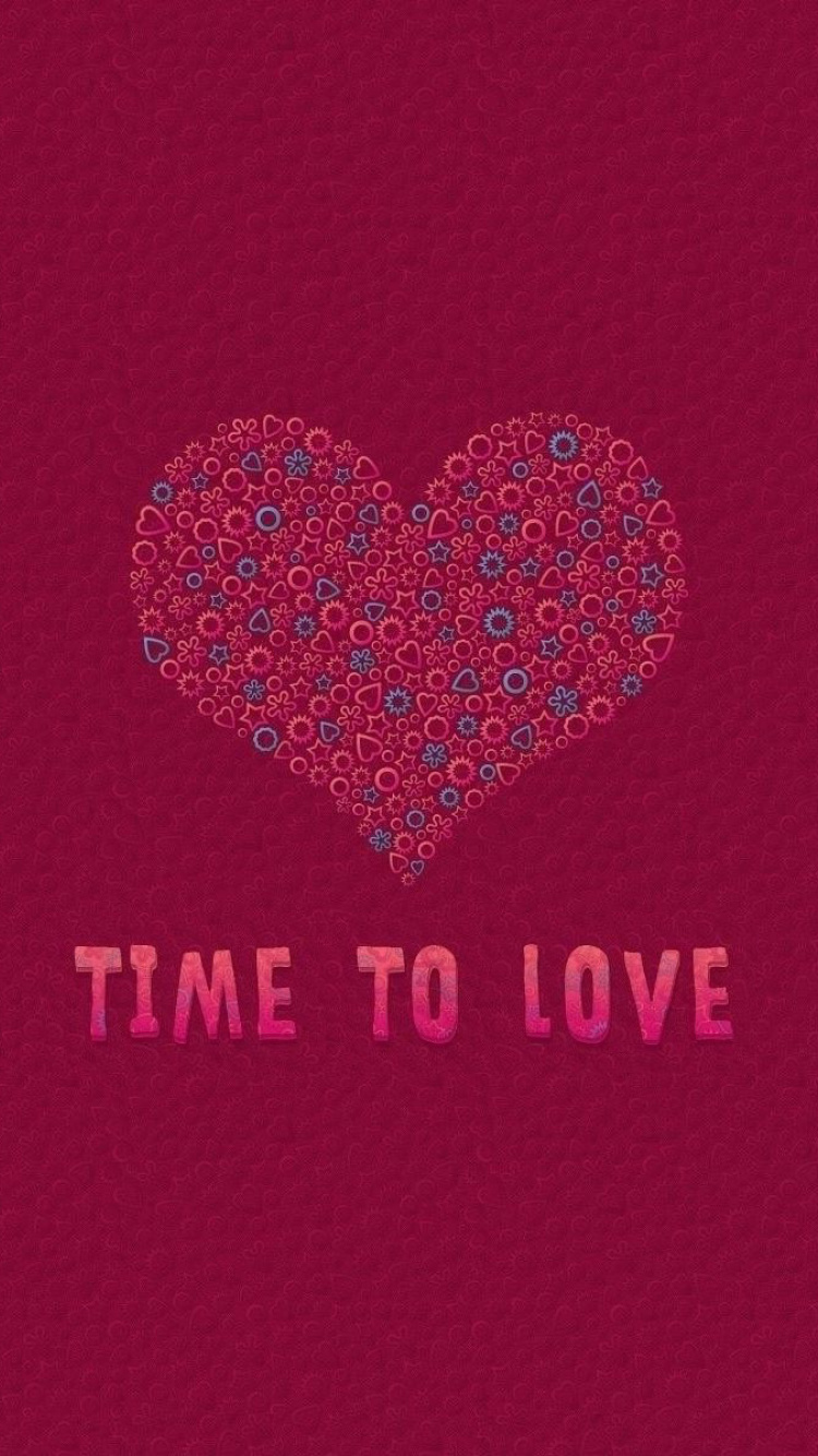 Обои Time to Love 750x1334