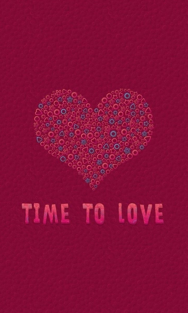 Time to Love wallpaper 768x1280