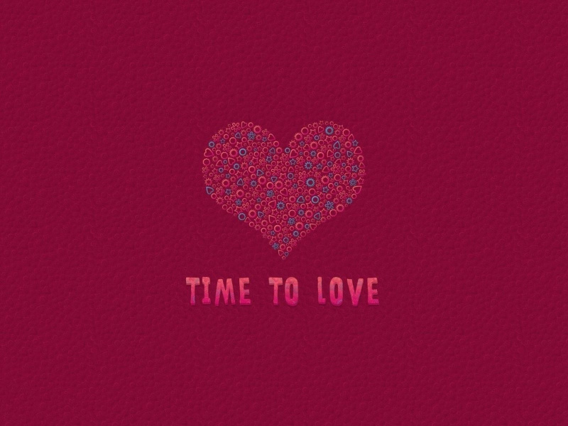 Das Time to Love Wallpaper 800x600